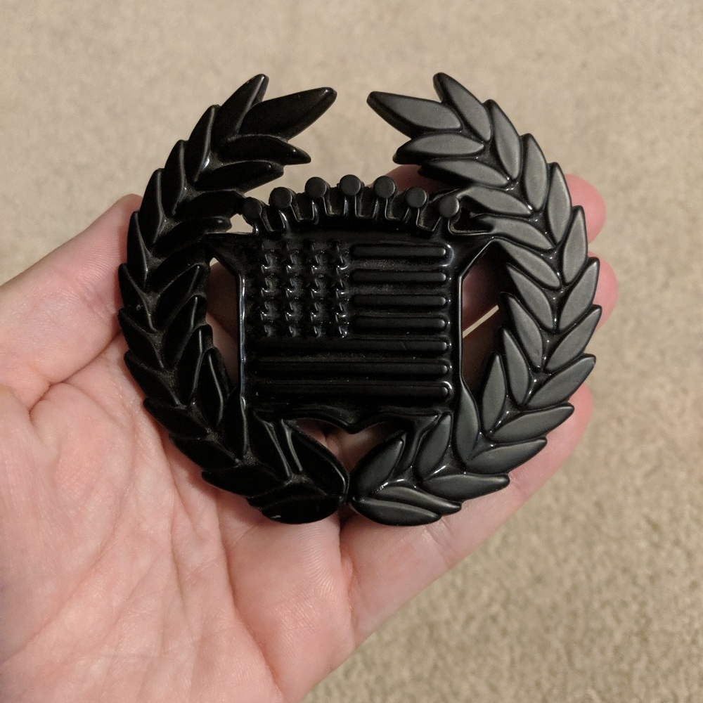 Famous Stars & Straps Belt Buckle Vintage